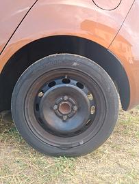 4 cerchi in ferro Ford Fiesta 