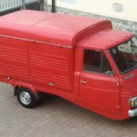 Piaggio ape vintage food truck-grande portata-