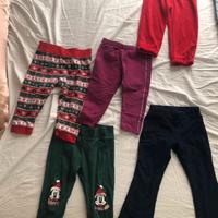 Set 5 pantaloni bambina