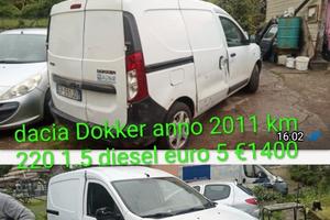 Dacia Dokker anno 2012 euro 5