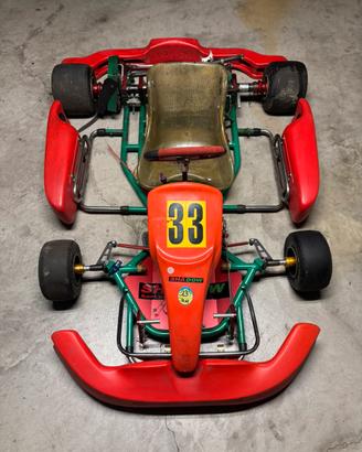 Telaio go kart 100/125 monomarcia