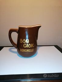 Caraffina pubblicitaria in ceramica 