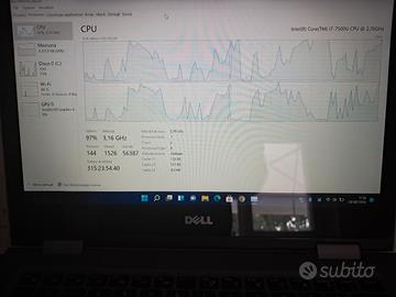 Dell  Inspiron I7 13 pollici touch screen