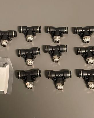 Set 10 Raccordi Pneumatici a T Bwintech