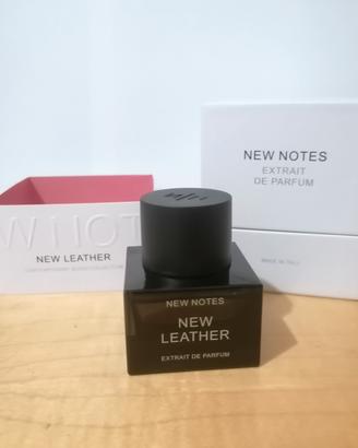 new notes new leather nicchia profumo 