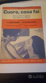 N. 4 Spartiti musicali FILMS ANNI 70' originali