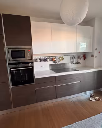 CUCINA CON ELETTRODOMESTICI  2COMPOSIZIONI LINEARI