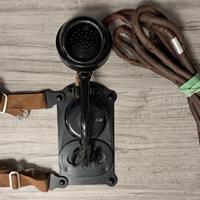 MICROFONO PETTORALE MILITARE MOD. T-26 ANNI 40