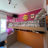 Struttura letto a soppalco