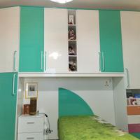 Cameretta Armadio Ponte Scrivania Libreria