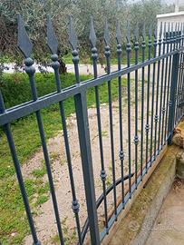 Ringhiera in ferro battuto 