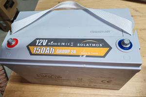 2 Batterie Seminuove 150 Ah