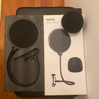 Filtro Antipop Microfono e Spugna Antivento