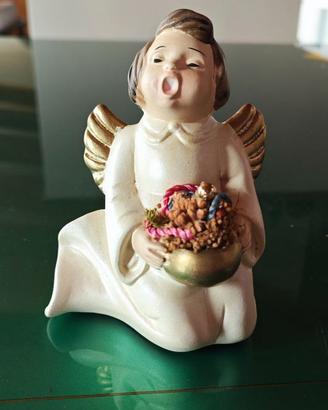 Angioletto Vintage in Ceramica Made in Italy Canta