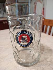 bicchieri e Paulaner
