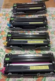 4 toner+tamburi  stampante BROTHER DCP-L355  e com
