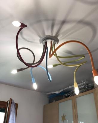Lampadario da camera a 6 LUCI, regolabile