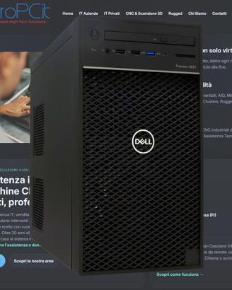 DELL Precision i7-8700, 8GB RAM, SSD NVMe 512GB, 