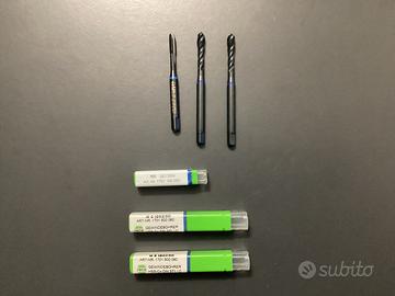 Maschio a macchina per fori pass M5 - M8 cobalto