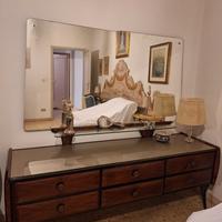 cassettone vintage con specchiera