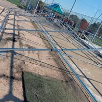 12x6 copertura industriale in PVC completo h4,2m