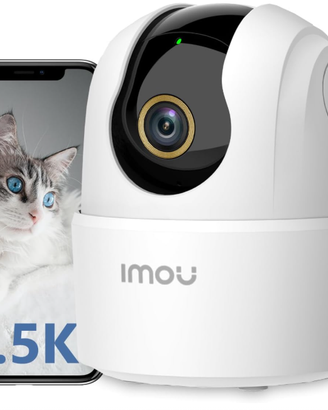 Imou 4MP Telecamera Wi-Fi Interno Videocamera Sorv