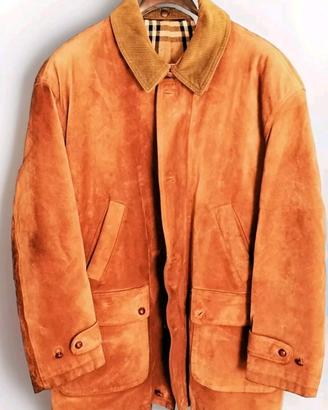 📌Burberry _ giaccone in pelle di peccary _ tg.50