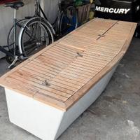 Gavone Cassapanca nautica per pozzetto yacht