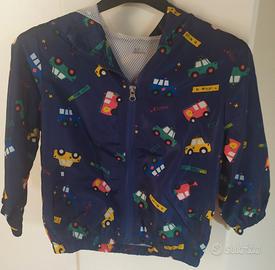 Giacca a vento/impermeabile 3-4 anni