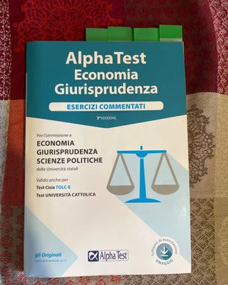 Alpha test economia e giurisprudenza