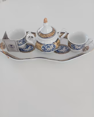 Set caffè Porcellana ,Porcellana,Bell Epoque 