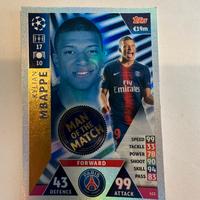 Carta Match Attax 2018-19 Mbappé Man of the Match