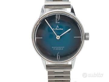 Orologio La Martine Meccanico Manuale Blu 32mm