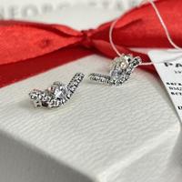 Pandora Orecchini Onda Pietre Luminose 292544C01