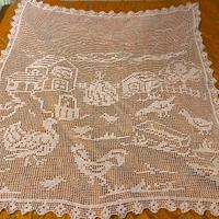 Copertine per culla ad uncinetto