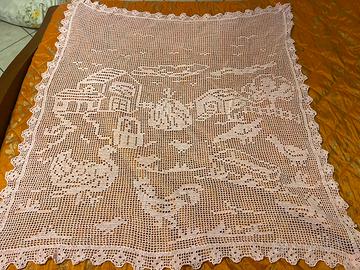 Copertine per culla ad uncinetto