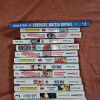 libri manga e libro fortnite. 