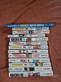 libri manga e libro fortnite. 
