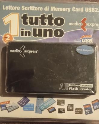 Lettore e scrittore Memory Card SD