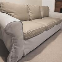 DIVANO 3 POSTI mod. EKTORP (IKEA) 
col. Beige 
