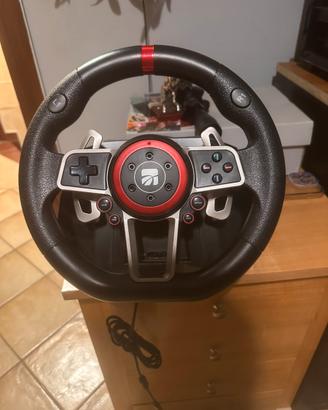 Volante e pedaliera per pc / console