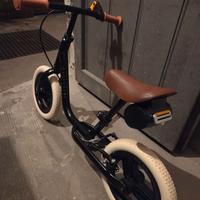 Bici senza pedali B TWIN RUNRIDE 500 nero beige