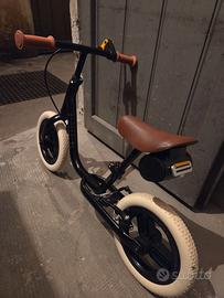 Bici senza pedali B TWIN RUNRIDE 500 nero beige