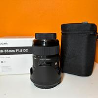 Sigma Art 18-35 f1.8 DC Nikon