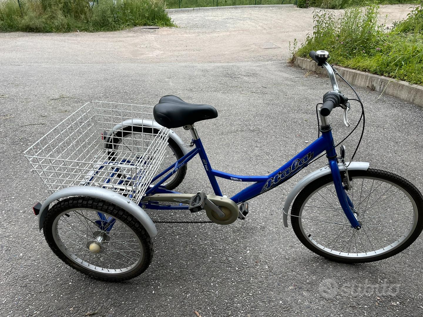 Bici Pieghevole Ruote Bici Atala Tre Ruote E Cargo Atala