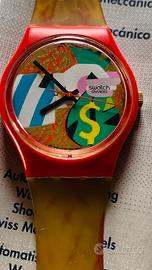 Swatch Gent Collage Doré GR116 vintage