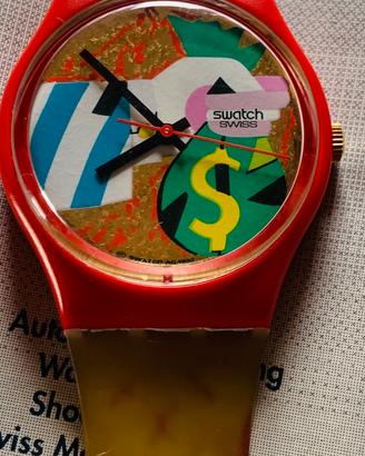 Swatch Gent Collage Doré GR116 vintage