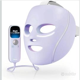 Shark CryoGlow, Maschera LED Viso, Lilla
