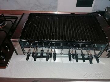 Grill Elettrico Barbecue Multifunzione