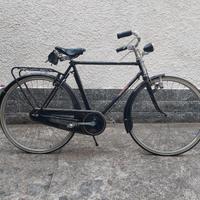 Bicicletta Umberto Dei Aurea uomo nera